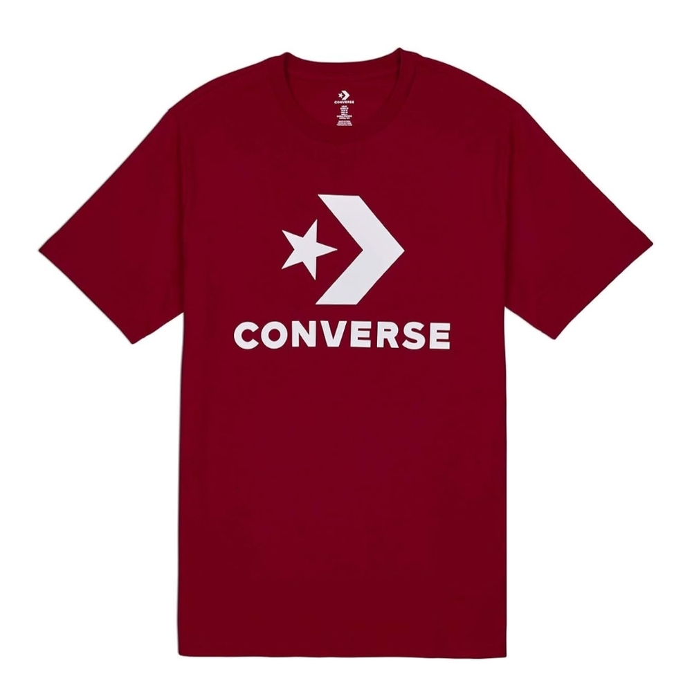 ⭐Converse Red & White Short Sleeve TeeYouth Size Small